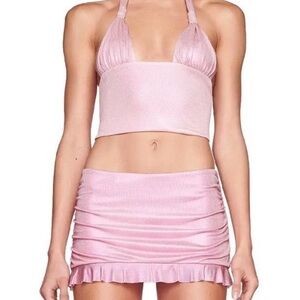 I.AM.GIA Light Pink Ruched set